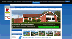Desktop Screenshot of ferienhausschweden.net