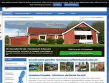 Tablet Screenshot of ferienhausschweden.net